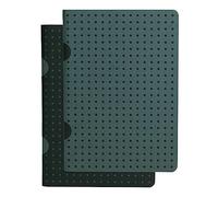 Black on Grey / Grey on Black (set of two) B7 Lined Notebooks (Cahier Circulo)