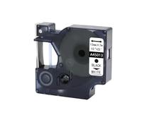 Black On White Label Tape Replacement A45013 for D1600 Compatible with LabelManager 160 280 and Similar Label Makers(10 PCS)