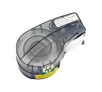 Black On White Nylon Label 19.1mmx4.9m 0.75x16 Compatible with M210 M211 M210-LAB Label Printers M21-750-499 with Chip(10 PCS)