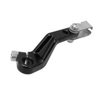Black One Finger Clutch Lever Kit Aluminium Alloy Pull Clutch Actuator Arm Lever