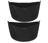 (Black, One size) 2pcs Slow Cooker Liner Slow Cooker Accessory Silicone Slow Cooker Liner Slow Cooker Insert