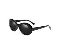 (Black, One size) Cool Nirvana Kurt Cobain Style Clout Sunglasses, White