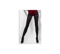 Black Opaque Tights - tights opaque black fancy dress accessory womens costume ladies smiffys