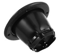 Black Open Cable Boot with 2.2 Inch Inner Diameter for Marine Use