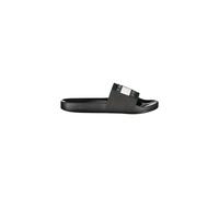 Black Open-Toe Sandal for Men - male - Tommy Hilfiger - Sliders - Black - 8 UK - Shoes 8 UK