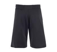 BLACK or GREY Polyester French Terry Combat Shorts - Two Side Pockets