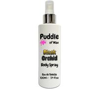 Black Orchid Body Spray - 100ml Eau de Toilette (EDT) - Atomiser Mist - Perfume Scent - Vegan Friendly - Puddle of Wax - Made in the UK