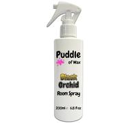 Black Orchid Room Spray - 200ml Bottle - Atomiser Mist - Perfume Scent - Vegan Friendly - Puddle of Wax - Made in the UK