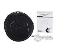 (Black(Ordinary style)) 3 In 1 USB LED Galaxy Starry Night Light Sky Projector Ocean Wave Star Lamp