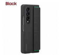 (black) Original Samsung Galaxy Z Fold4 Silicone Grip Cover For Galaxy Z Fold4 Z Fold 4 Stylish Silicone Full Protective Phone Case