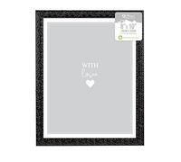 Black Ornate Design Freestanding Wall Mount Picture Photo Frame 8 x 10"