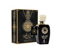 Black Oud Perfume By Khalis - Labdanum OUd, Amber, Sandalwood - Long Lasting Arabian Fragrance - Eau De Parfum 100ml