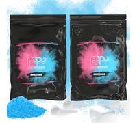 Black-Out Gender Reveal Powder- 2 lb Blue Powder - Perfect for Baby Gender Reveal, Car Burnout, Color Toss, Photoshoots, Helicopters