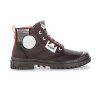 Black Overlab Boots Vegan Nylon - male - Palladium - Lace-up Boots - Black - 6 UK - Shoes 6 UK