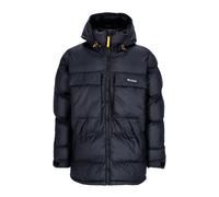Black Oversized Puffer Down Jacket- male- Columbia- Down Jackets- Black- L- Jackets L