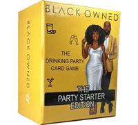 Black Owned - Party Starter Drinking Card Game - Great for African American Birthday - Bachelor - Bachelorette Girls Night Games for Adults Products for All Holiday Get Togethers