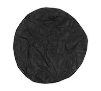 Black Oxford Fabric 4ft Round Hot Tub Cover Folding Heat Insulation Pool Cover