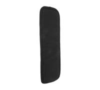 Black Oxford Fabric Strap Protector for Cargo Belt Ratchet Use | 4 Inch Padded Guard, Quick Install Design, Shields Metal Contact, Easy Handling for Towing