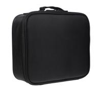 Black Oxford Fishing Tackle Box Large Capacity Waterproof Storage Bag