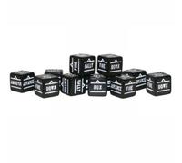 Black Pack Of 12 Bolt Action Orders Dice