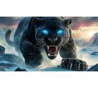 Black-Panther 1000 Pieces Jigsaw Puzzles for Adults Educational Games Jigsaw Puzzle Home Decoration for The Whole for Women, Gifts for Men 75x50cm/1000pcs