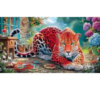 Black-Panther 1000Pc Jigsaw Puzzles Old Kids Birthday Presents 100% Recycled Cardboard 38x26cm/1000pcs