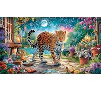 Black-Panther 1000Pc Jigsaw Puzzles Old Kids Birthday Presents 100% Recycled Cardboard 75x50cm/1000pcs