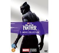 Black Panther: 2 Movie Collection (DVD) New Sealed (Wakanda Forever)SLIPCOVER