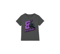 Black Panther Birthday 8 Kids T-Shirt Charcoal | Size: 12-13 Years Black Panther Charcoal 12-13 Years