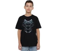Black Panther Boys Costume Unisex Kids T-Shirt, Black, 5-6 Years UK