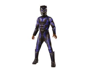 Black Panther Childrens/Kids Deluxe Battlesuit Costume BN5513