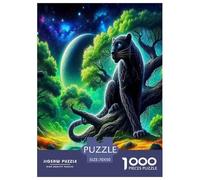 Black Panther Jigsaw Puzzles for Adult Educational Game The Impossible Challenge 1000 Piece Difficult Hard Jigsaw Puzzles for Man And Woman with Letters on Back 70x50cm/1000pcs