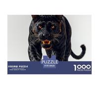 Black Panther Jigsaw Puzzles Puzzle for Adults Kids. 1000 Piece Impossible Challenge Toy Educational Game Home Decoration for Educational Games Gifts 38x26cm/1000pcs