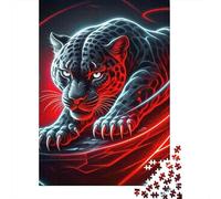 Black Panther Jigsaw Puzzles Puzzle for Adults Kids. 1000 Pieces Whimsical Challenge Toy Educational Games Home Decoration for Educational Games Gifts 1000pcs (75x50cm)