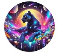 Black Panther Jigsaw Puzzles Puzzles for Adults Kids. 1000 Piece Impossible Challenge Toy Educational Game Home Decoration for Educational Games Gifts 1000pcs (67.5x67.5cm)