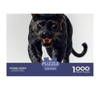 Black Panther Jigsaw Puzzles Puzzles for Adults Kids. 1000 Piece Impossible Challenge Toy Educational Games Home Decoration for Adults& Kids Age 14 Years Up 70x50cm/1000pcs