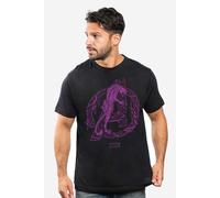 Black Panther Men's Avengers Panther T-Shirt Black | Size: Large Black Panther Black L