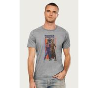 Black Panther Men's Marvel Shuri Okoye Okavango Wakand a Forever T-Shirt in Mid Grey | Size: Large Black Panther Mid Grey L