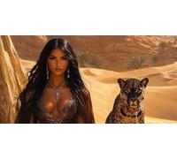 Black Panther Paint by Numbers for Adults Beginner, Painting by Numbers Adults, Without Frame DIY Color Oil Painting Acrylic Paints, Gifts for Women Kits Art Crafts Home Decor 50x100cm/20x40in J0L-123