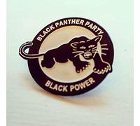 Black Panther Party Black Power Enamel Pin Badge - FlagSuperstore