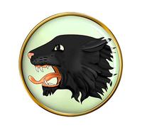 Black Panther Pin Badge