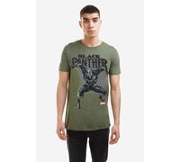 Black Panther Strike Mens T-Shirt Marvel Olive M