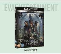 Black Panther Wakanda Forever 4K UHD blu ray P&P Free