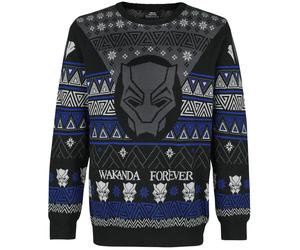 Black Panther Wakanda Forever Christmas jumper multicolour XXL
