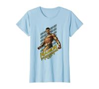 Black Panther Wakanda Forever Namor T-Shirt, Women, Baby Blue, Medium