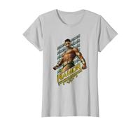 Black Panther Wakanda Forever Namor T-Shirt, Women, Silver Grey, Medium
