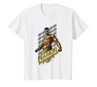 Black Panther Wakanda Forever Namor T-Shirt, Youth, White, X-Small