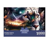Black Panther1000 Puzzles for Adults Jigsaw Puzzles Beautiful Decoration Puzzle Colourful Challenging Cool And Cute Brainteasing Adults Jigsaw Puzzle 38x26cm/1000pcs