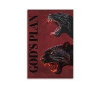 Black Panthers Roar Wall Art, Fierce Print, Bold Poster, Intense Canvas Picture Artistic Wall Mural Modern Hanging Decor Poster16x24inch(40x60cm)