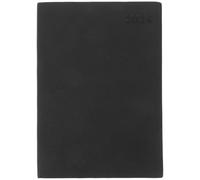 Black Paper Planner Notebook for Daily Planning and Organisation